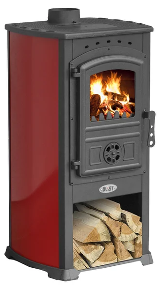 Печь-камин Blist Zar красная в Минске