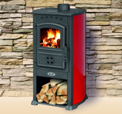 Печь-камин Blist Zar красная в Минске