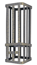 Сетка на трубу для Ураган под ШИБЕР (250х250х250) Гроза 24 купить в Минске