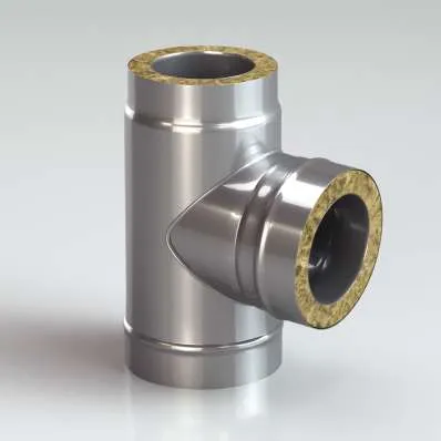 Сэндвич-тройник 90 304/430 0.8, изол. 50 мм в Минске