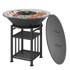 Fantastic Grill Везувий Ø 1000  (чаша+подставка+плита+решетка чугунная в Минске