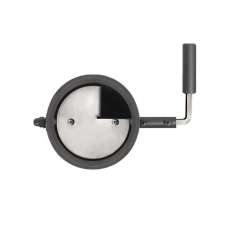 Шибер чугунный поворотный L-500 мм диамтер 115-120 мм в Минске