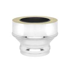 Переход на сэндвич нерж. (AISI 304 0,8мм/0,5мм) д.150х220 (ММ) купить в Минске