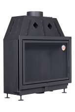 Каминная топка Экокамин Альфа 1000 B подовая черный шамот в Минске