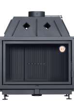Каминная топка Экокамин Альфа 1000 B подовая черный шамот в Минске