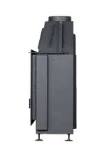 Каминная топка Экокамин Альфа 1000 B подовая черный шамот в Минске