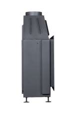 Каминная топка Экокамин Альфа 1000 B подовая черный шамот в Минске