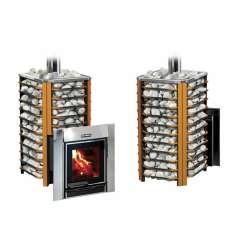 Печь банная ЕРМАК 20 Сетка Премиум Чугун в Минске