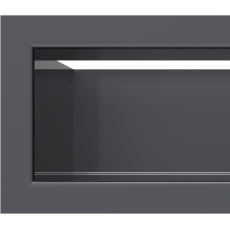 Решетка люфт 90х400 (черная) в Минске