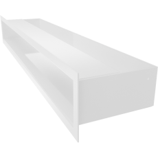 Решетка люфт 90х600 (белая) купить в Минске