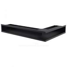 Решетка люфт угловая левая 547х766х90 (графит) Амазонка бай фото в Минске