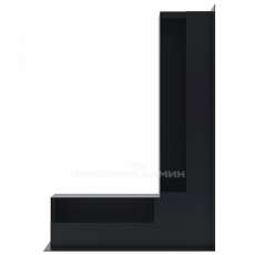 Решетка люфт угловая правая 547х766х90 (графит) в Минске