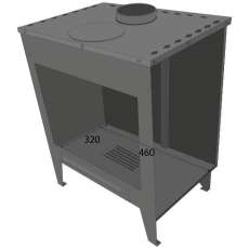 Купить Печь-камин Печь-камин Пегас Опти 180 сталь в Минске Амазонка бай фото в Минске