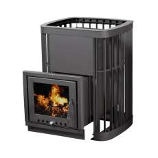 Печь для бани KRONOS ГИГАНТ 32 ВС ПАНОРАМА Амазонка бай фото в Минске