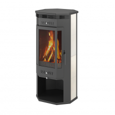 Печь-Камин ASTON 11кВт (180 м3) угловой в Минске