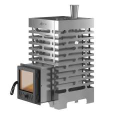 Печь для бани Везувий ASTON 16 INOX стекло в Минске