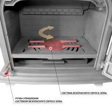 Печь-камин Везувий HR-15 Антрацит в Минске