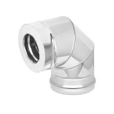 Сэндвич-колено 90° AISI 430 1,0мм/0,5мм KERALUX купить в Минске