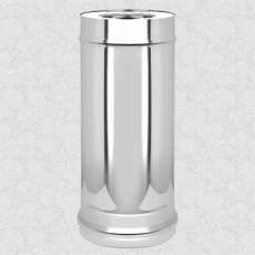 Сэндвич-труба L-0,5м AISI 430 1,0мм/0,5мм KERALUX купить в Минске