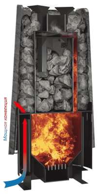 Печь банная Grill'D Cometa Vega 180 Long Pro в Минске