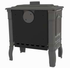 Печь-камин FireWay Gunter N чёрный в Минске