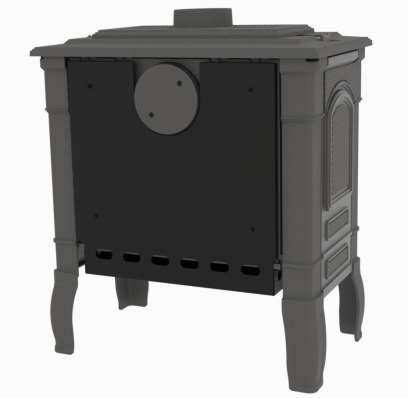 Печь-камин FireWay Gunter N чёрный в Минске