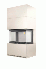 Камин Родос 800 СЛОНОВАЯ КОСТЬ шамот белый в Минске