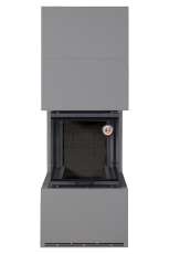 Камин Родос 900 ГРАФИТ, шамот черный в Минске