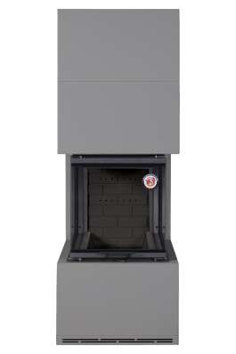 Камин Родос 900 ГРАФИТ, шамот черный в Минске