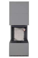 Камин Родос 900 ГРАФИТ, шамот белый в Минске