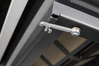 Камин Родос 900 ЧЕРНЫЙ, шамот белый в Минске