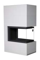 Камин Родос 900 СЛОНОВАЯ КОСТЬ, шамот черный в Минске