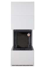 Камин Родос 900 СЛОНОВАЯ КОСТЬ, шамот черный в Минске