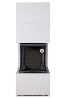 Камин Родос 900 СЛОНОВАЯ КОСТЬ, шамот черный в Минске