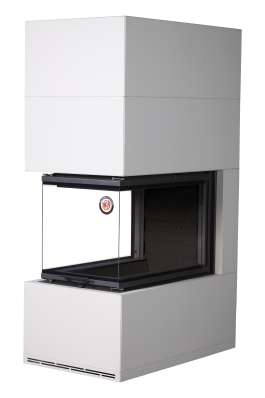 Камин Родос 900 СЛОНОВАЯ КОСТЬ, шамот черный в Минске