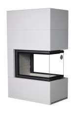 Камин Родос 900 СЛОНОВАЯ КОСТЬ, шамот белый в Минске