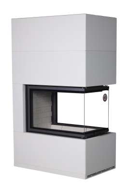 Камин Родос 900 СЛОНОВАЯ КОСТЬ, шамот белый в Минске