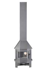 Камин Бавария Мюнхен пристенно-угловой МИНИ графит в Минске