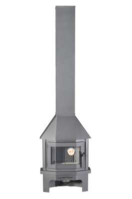 Камин Бавария Мюнхен пристенно-угловой МИНИ графит в Минске