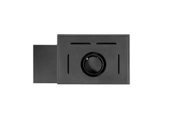 Камин МАДРИД на дровнике Гигант слева черный\белый шамот в Минске