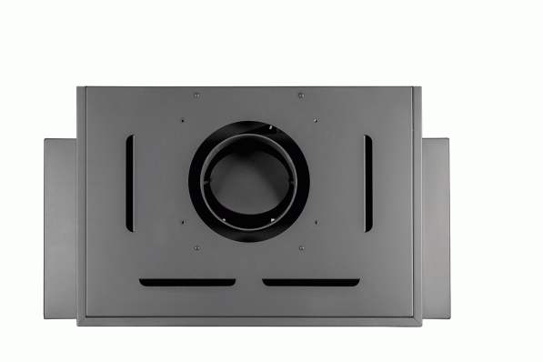 Камин МАДРИД на дровнике Гигант центральный черный\белый шамот в Минске