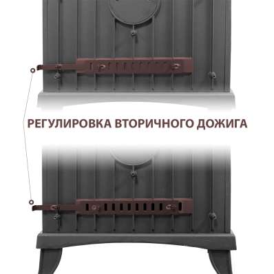 Печь-камин Везувий KZ-14Р Антрацит в Минске