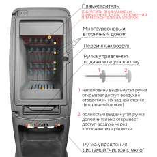 Печь-камин EVEREST S12M в Минске