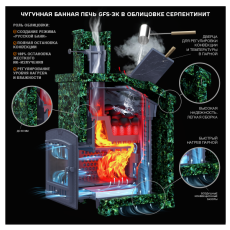 Универсальный печь-комплект GFS ЗК 30 (П2) в Минске