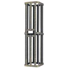 Сетка на трубу 250х250х1000 Гефест ЗК 18/25/30 под шибер купить в Минске