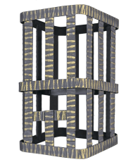 Сетка на трубу для Ураган 300х300х800 Гром 50 под шибер купить в Минске