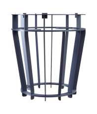 Сетка на трубу под шибер 115 (300*320) AVANGARD 24 Тюльпан купить в Минске