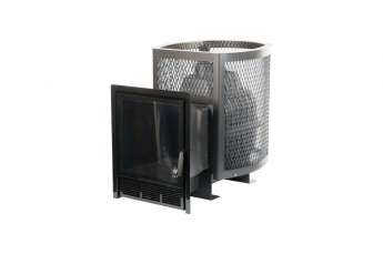 Печь для бани СИБИРЬ 24 PRO Панорамное стекло, сетка купить в Минске