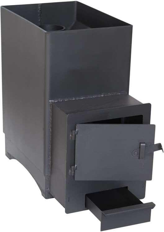 Печь банная Копеечка с выносной топкой стальная купить в Минске