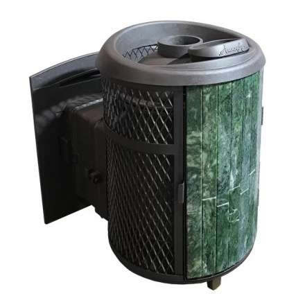 Банная печь ProMetall Атмосфера комбинированная сетка-ламель «Змеевик» Амазонка бай фото в Минске